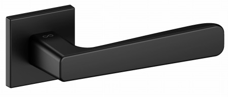 Klamka Parma KPR B00 rozeta kwadratowa czarna Infinity Line