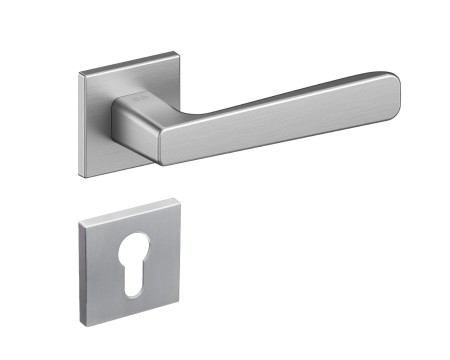 Klamka Parma KPR M700 rozeta kwadratowa chrom mat Infinity Line