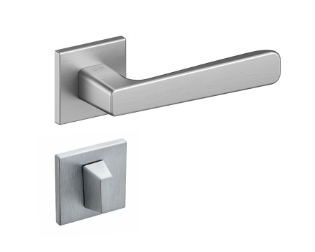 Klamka Parma KPR M700 rozeta kwadratowa chrom mat Infinity Line