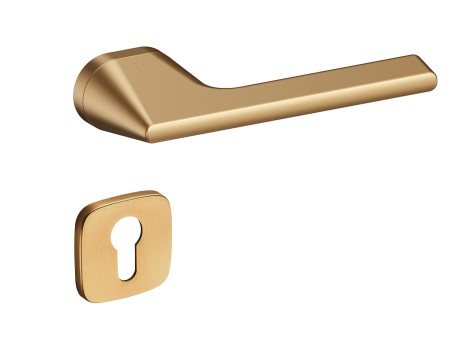 Klamka LUKKA KLUK MG00 SZYLD UKRYTY OWALNY ROT ZŁOTY-MAT ITALIAN DESIGN