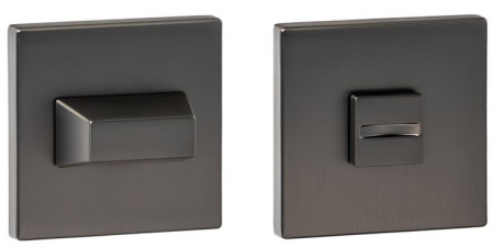 Rozeta kwadratowa R67F Slim antracyt WC