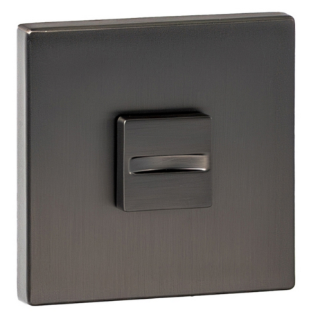 Rozeta kwadratowa R67F Slim antracyt WC