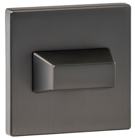 Rozeta kwadratowa R67F Slim antracyt WC