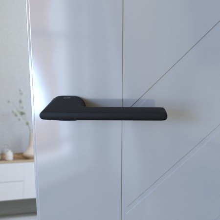 Klamka LUKKA KLUK B00 SZYLD UKRYTY OWALNY ROT CZARNY ITALIAN DESIGN