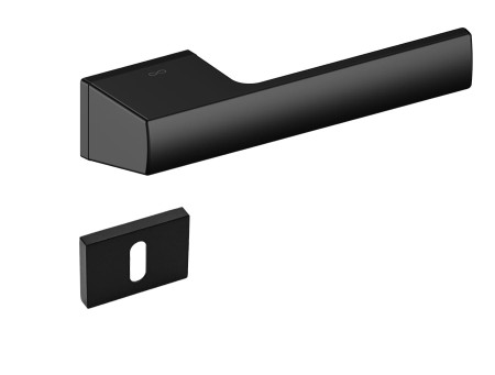 Klamka BARI KBRI B00 szyld RRT czarna Italian Design