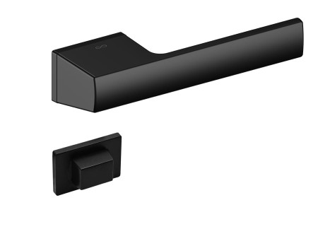 Klamka BARI KBRI B00 szyld RRT czarna Italian Design