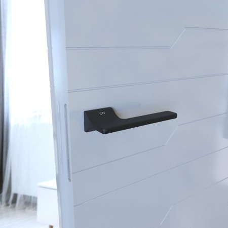 Klamka MONZA KMOZ B00 szyld RRT czarna Italian Design