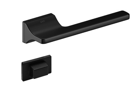 Klamka MONZA KMOZ B00 szyld RRT czarna Italian Design