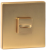 Rozeta kwadratowa R67F Slim złoty-satyna WC