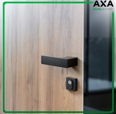 Libera - klamko klamka klasa 3 z rozetą FLEX AXA F8 czarna