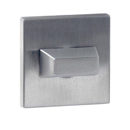 Rozeta kwadratowa R67F SLIM chrom szczotkowany WC