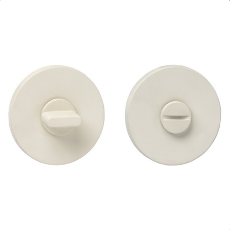 Rozeta okrągła R68F slim ivory WC