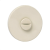 Rozeta okrągła R68F slim ivory WC