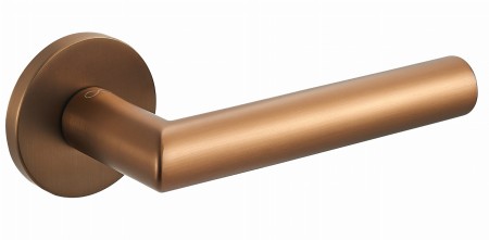 Klamka Ronda Fit KRD O 900 rozeta okrągła brąz satyna Infinity Line
