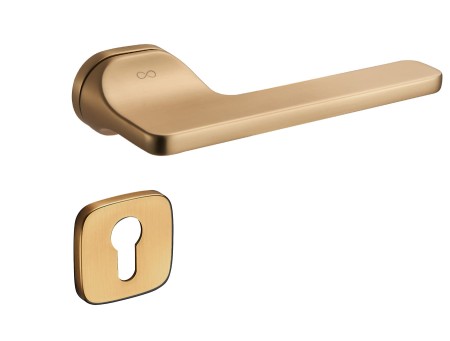 Klamka IMOLA KIOL MG00 SZYLD UKRYTY OWALNY ROT ZŁOTY-MAT ITALIAN DESIGN