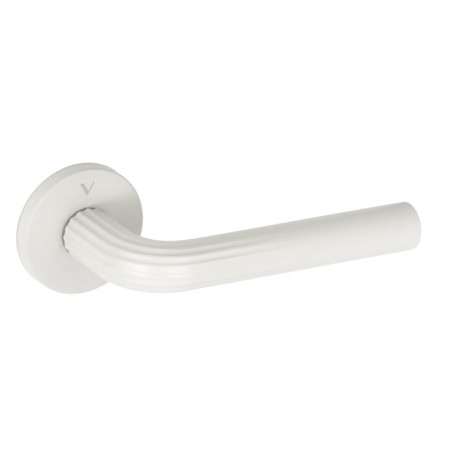 Klamka FRELLA FIT ivory szyld okrągły VDS