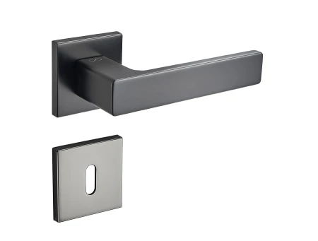 Klamka Cavo FIT KVO BN00 szyld kwadratowy gun-metal Infinity Line z rozetą na klucz