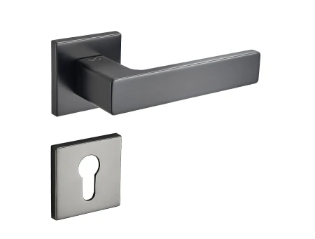 Klamka Cavo FIT KVO BN00 szyld kwadratowy gun-metal Infinity Line z rozetą na wkładkę