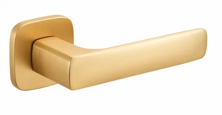 Klamka Asti KSI QO MG00 rozeta kwadratowa owalna złoty-mat Infinity Line