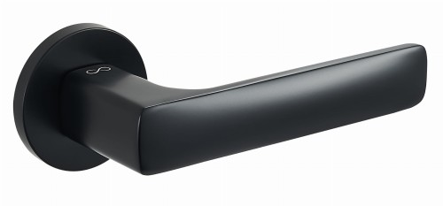 Przejdź do produktu Klamka Asti KSI O B00 rozeta okrągła, czarna Infinity Line   