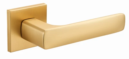 Klamka Asti KSI MG00 rozeta kwadratowa, złoty-mat Infinity Line