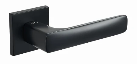 Klamka Asti KSI B00 rozeta kwadratowa, czarna Infinity Line
