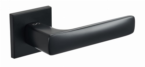 Przejdź do produktu Klamka Asti KSI B00 rozeta kwadratowa, czarna Infinity Line    