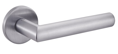 Przejdź do produktu Klamka Ronda Fit KRD O M700 rozeta okrągła chrom mat Infinity Line 