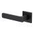 Klamka MINIMAL MODERN FAST2FIX Q (VAYA 265) Smart2Lock grafitowo czarna Griffwerk