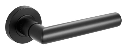 Klamka DUO RING KDU O B00 rozeta okrągła czarna Infinity Line