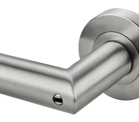 Klamka DUO RING KDU O 500 rozeta okrągła INOX Infinity Line