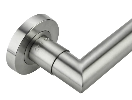 Klamka DUO RING KDU O 500 rozeta okrągła INOX Infinity Lin