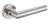 Klamka DUO LOCK KDU O 500 rozeta okrągła INOX Infinity Line