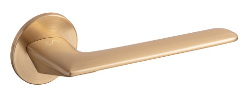 Przejdź do produktu Klamka Giulietta KGUL S O MG00 złoty mat szyld okrągły slim Italian Design