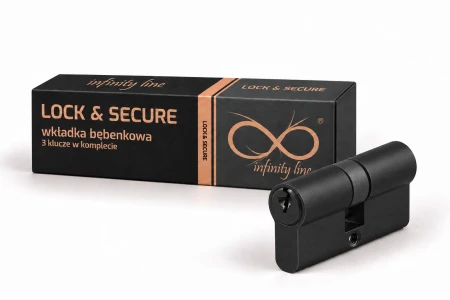 Wkładka patentowa czarna 30/45