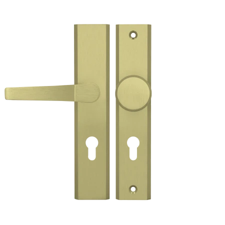 Klamko gałka ruchoma Fast Premium F3 złota AXA 72 mm