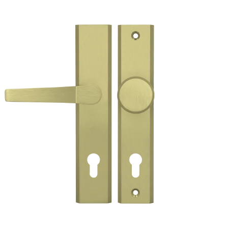 Klamko gałka ruchoma Fast Premium F3 złota AXA 92 mm