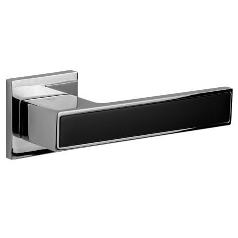 Przejdź do produktu Klamka Total Q Insert FIT chrom połysk/czarny szyld kwadratowy VDS