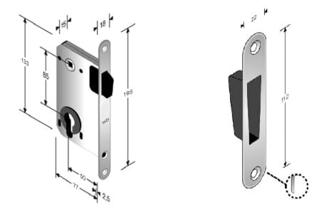 Go to product Zamek magnetyczny,producent Tupai (1)
