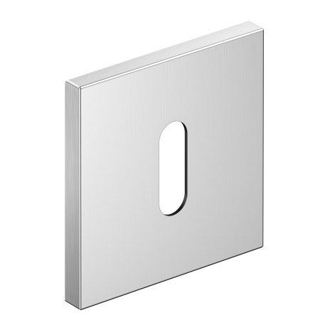 Rozeta kwadratowa SLIM na klucz chrom matowy