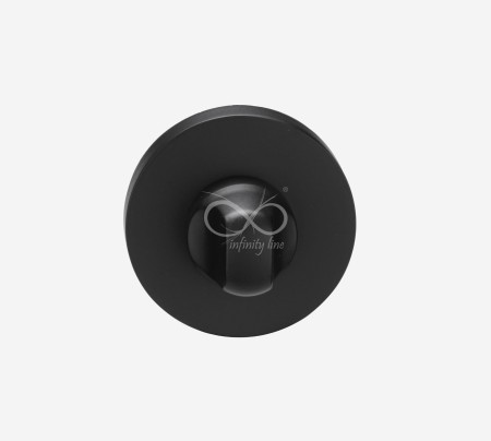 ROZETA OKRĄGŁA RCC B03 WC - CZARNA
