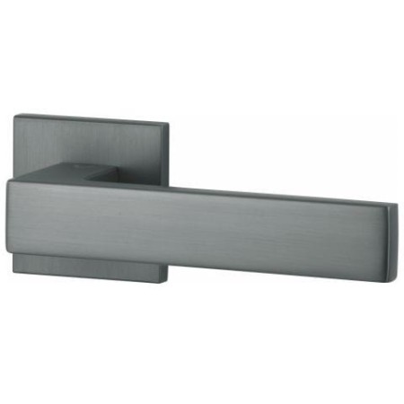 Klamka Warna FIT antracyt szyld kwadratowy VDS