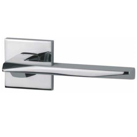 Klamka Zoe FIT chrom połysk szyld kwadratowy VDS