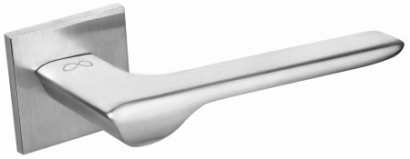 Klamka Linea KLIN S M700 chrom - mat szyld kwadratowy slim Italian Design