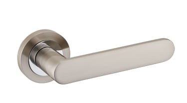 Klamka Wenus KWU O 100 satyna chrom szyld okrągły Infinity Line