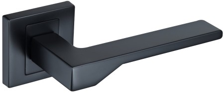 Klamka Nove KNV B00 czarna szyld kwadratowy Infinity Line