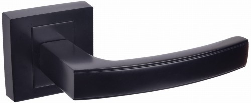 Przejdź do produktu Klamka Hermes KHR B00 czarny szyld kwadratowy Infinity Line 