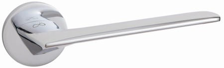 Klamka Giulietta KGUL S O 700 chrom połysk szyld okrągły slim Infinity Line