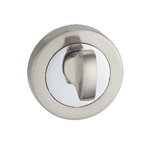 Rozeta okrągła RCK 103 WC satyna/chrom