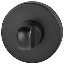 Rozeta okrągła R68F czarna WC